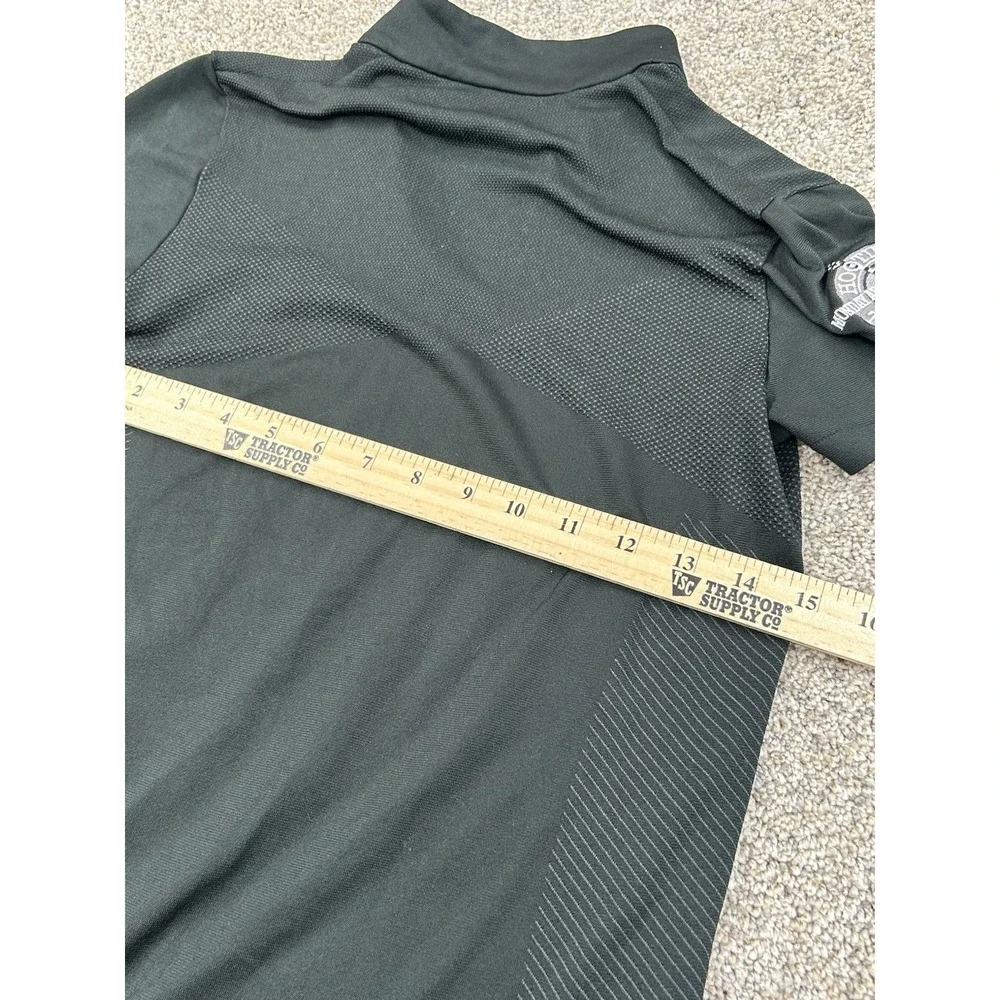 Nike Golf Dri-Fit Black Polo V Neck Women's‎ Small MAM Hootie & Blowfish #0136